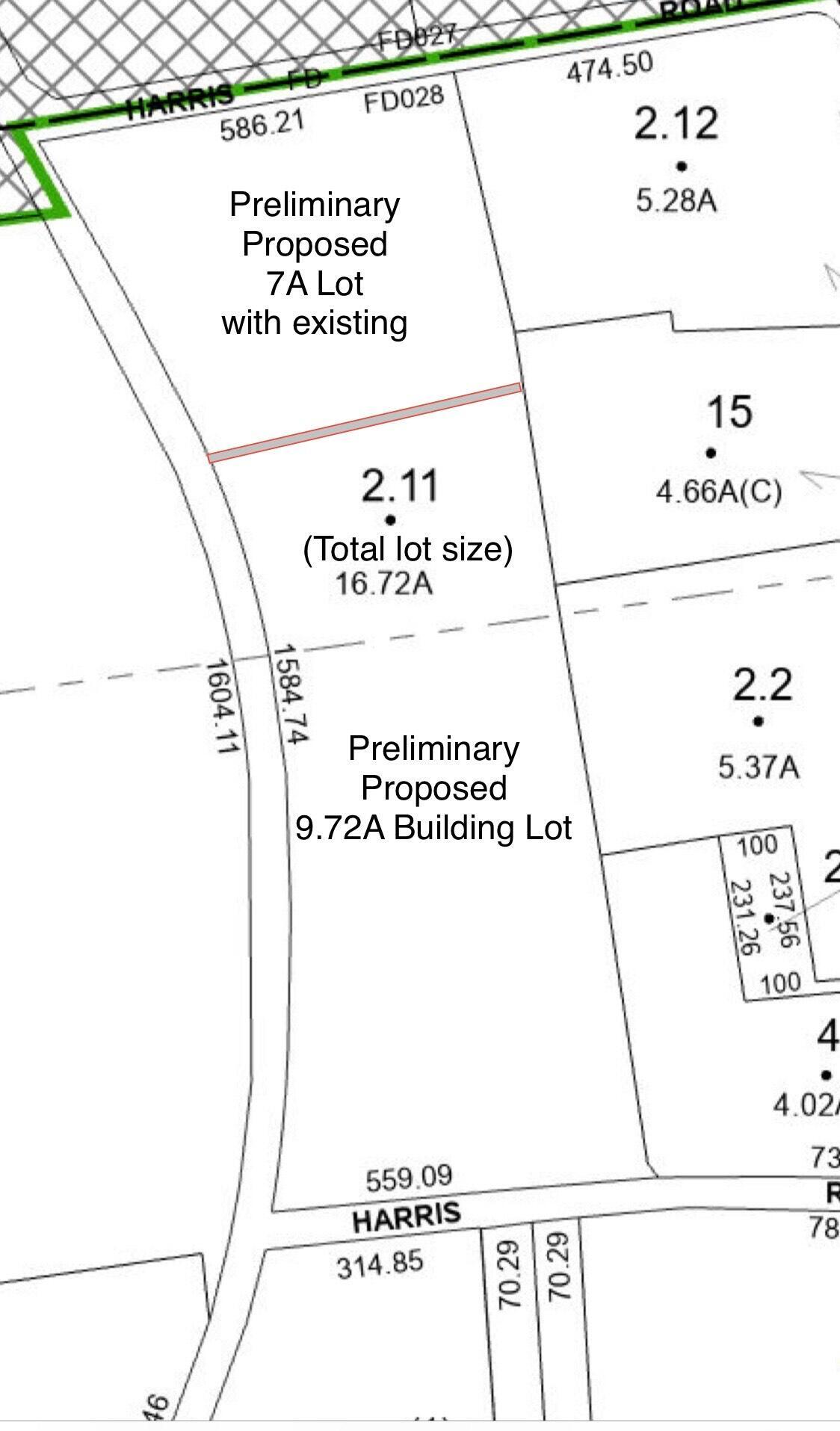 Image 4: Proposed Subdivision Map