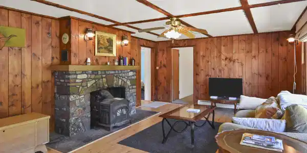 Image 4: Living Room with Fireplace