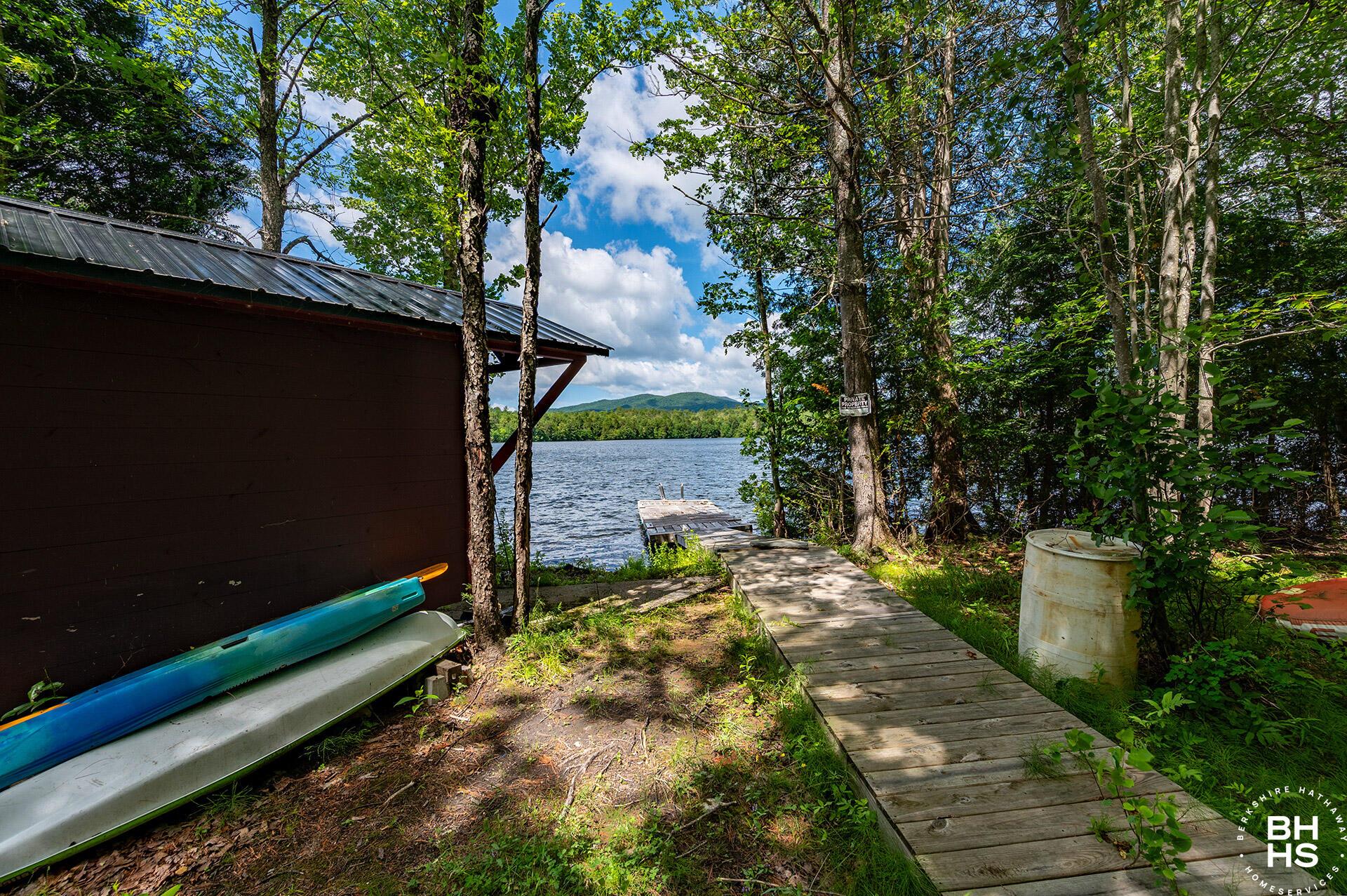 Image 2: WaterfrontLotOnLoonLake_Dock