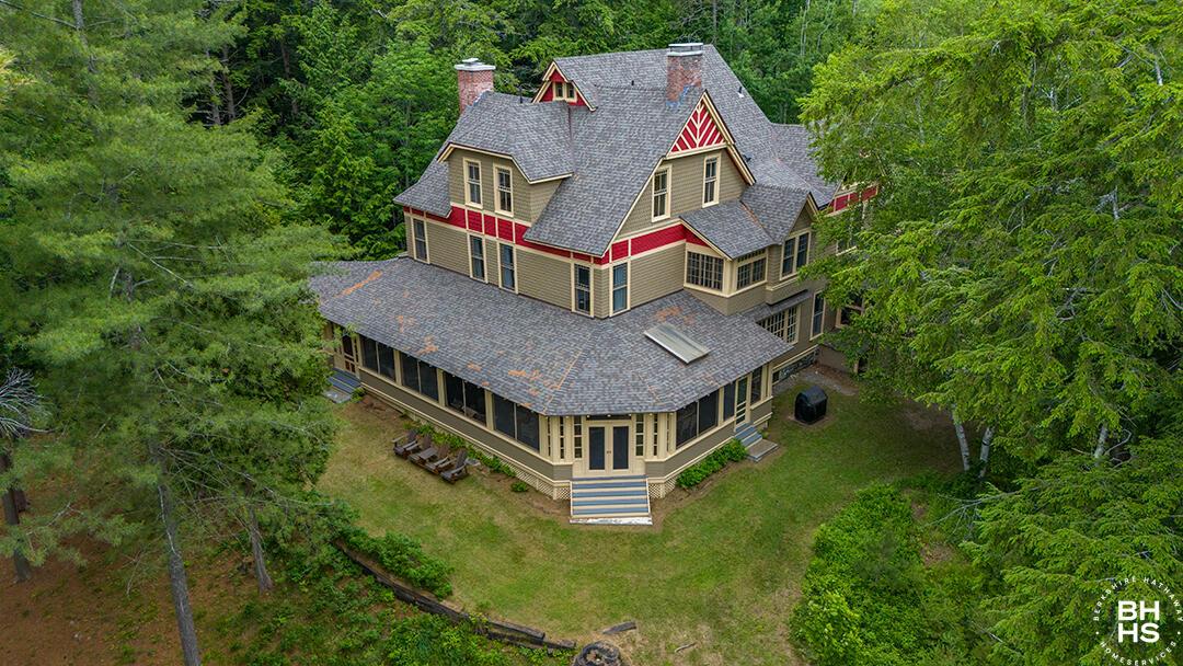 Image 2: HistoricHomeOnLowerSaranacLake_A_MainHou