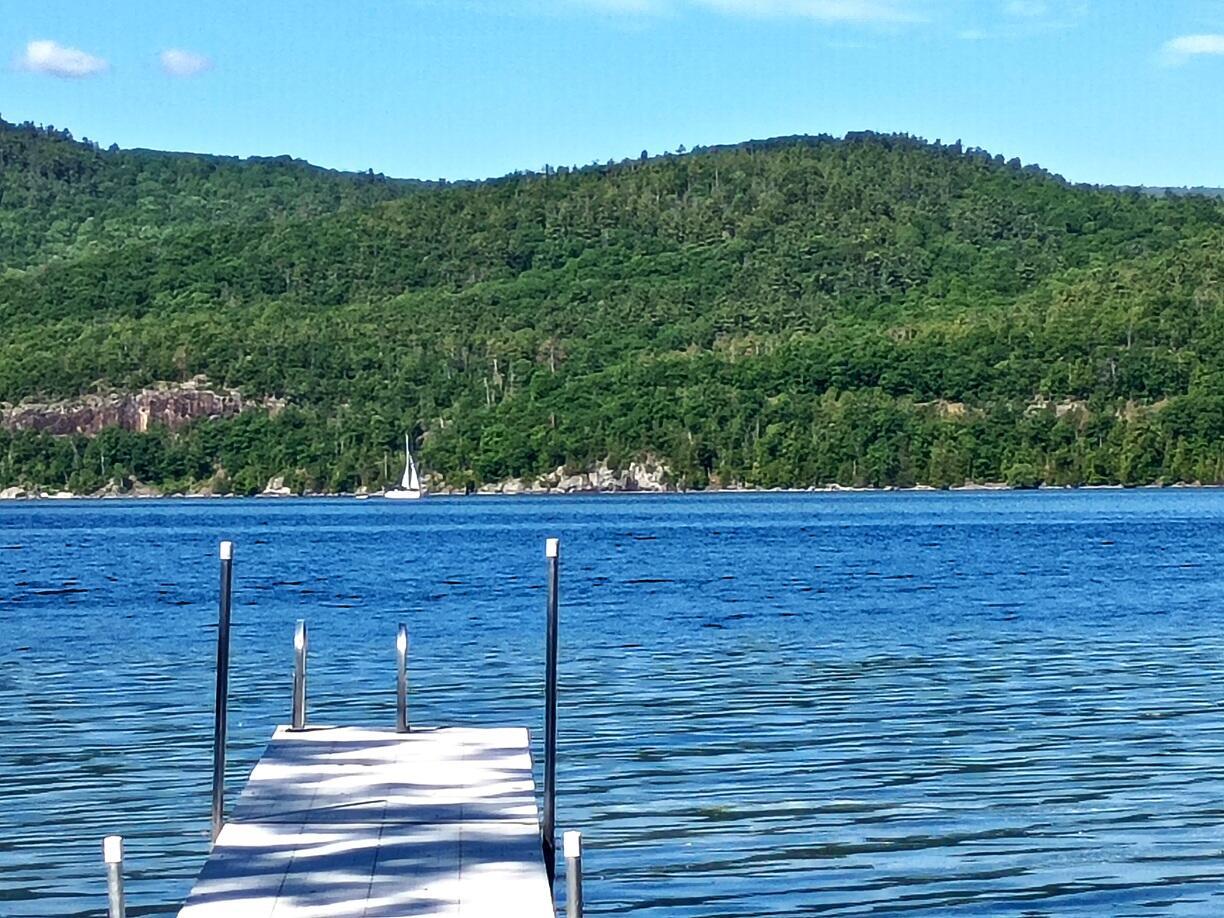 Image 3: 199 Corlear view from dock