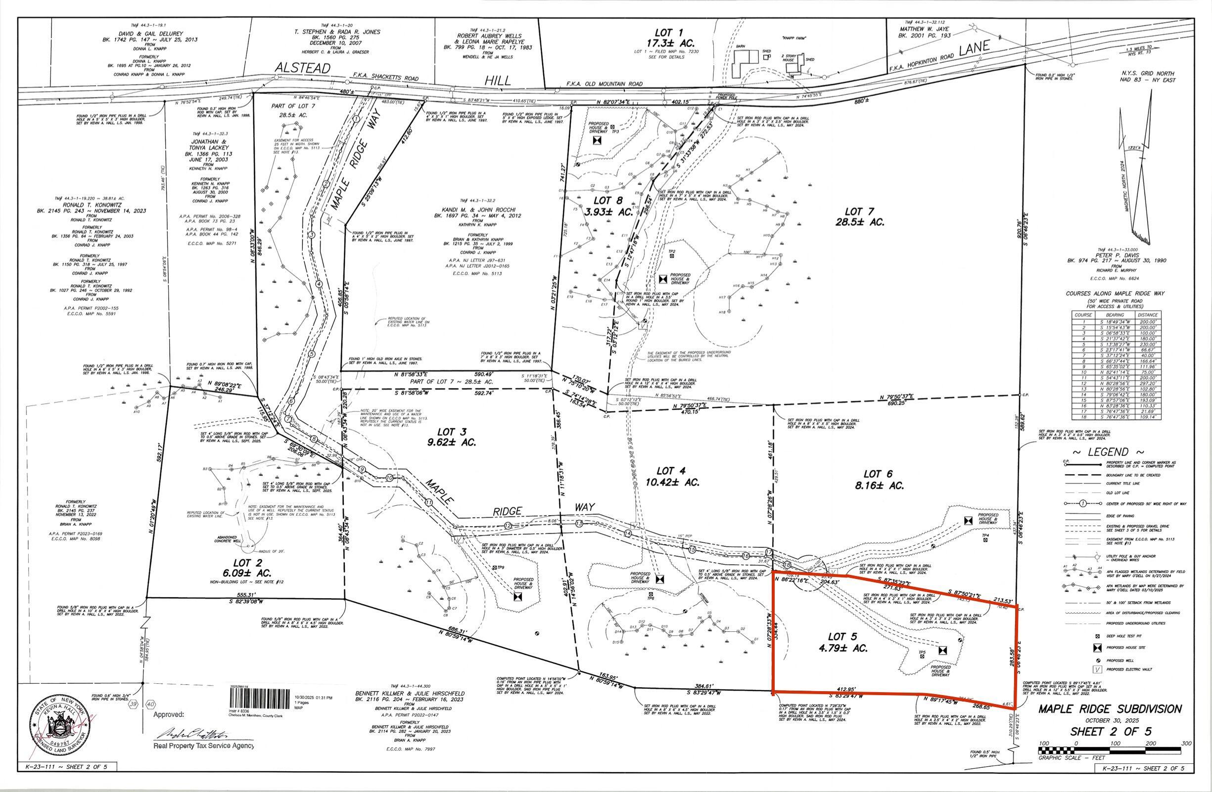 Image 4: Lot 5 Maple Ridge Way Map