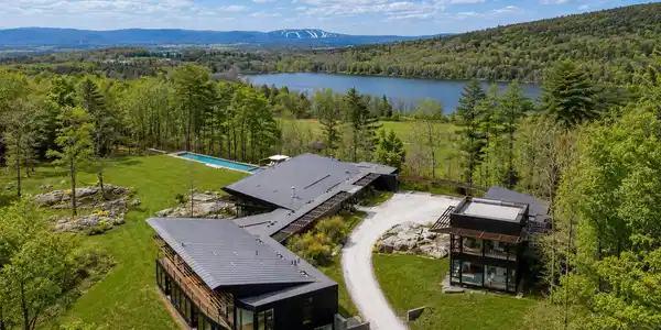 Image 2: Aerial to Long Pond