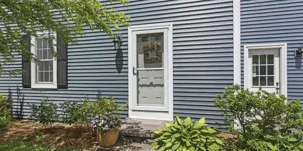 Image 2: Front entrance landscaped