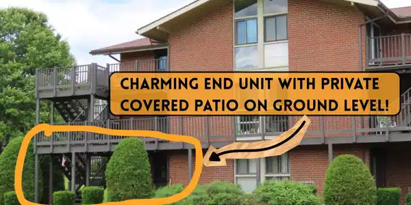 Image 4: Private Patio! No neighbors!