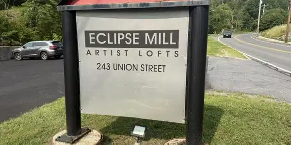 Image 2: Eclipse Mill Main Entry Sign
