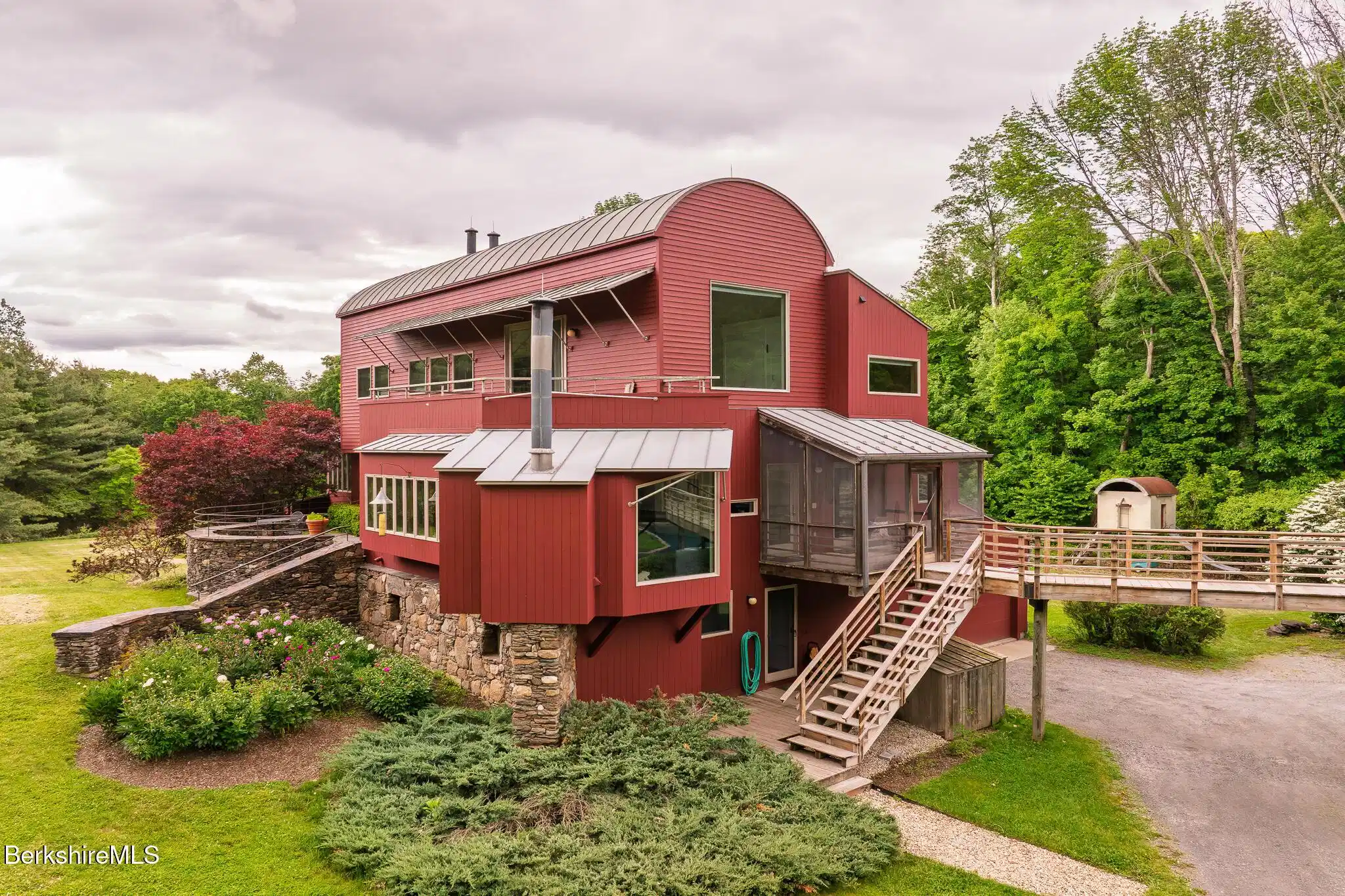 Image 1: Aerial of House