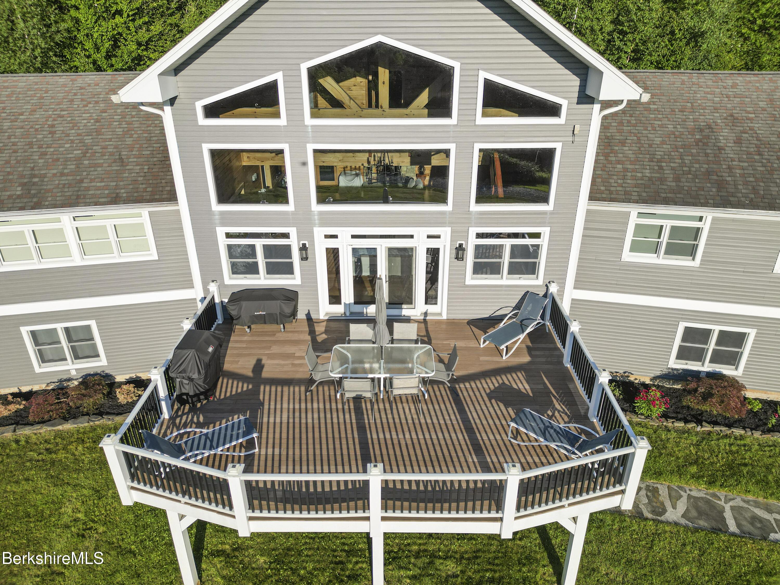 Image 3: 920 Aerial View of deck and sliders main