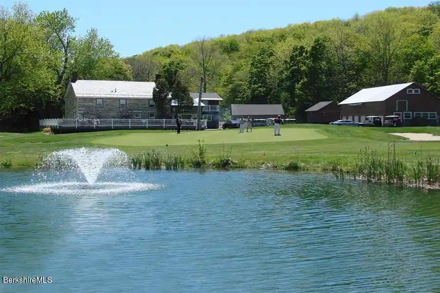 Image 1: Home, barns, pond