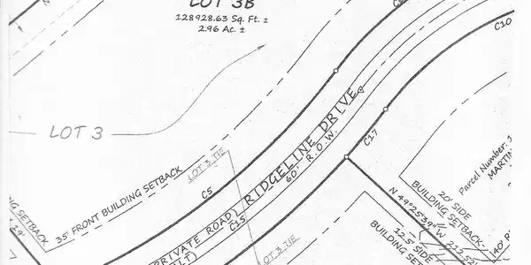 Image 2: SURVEY OF LOT 3B