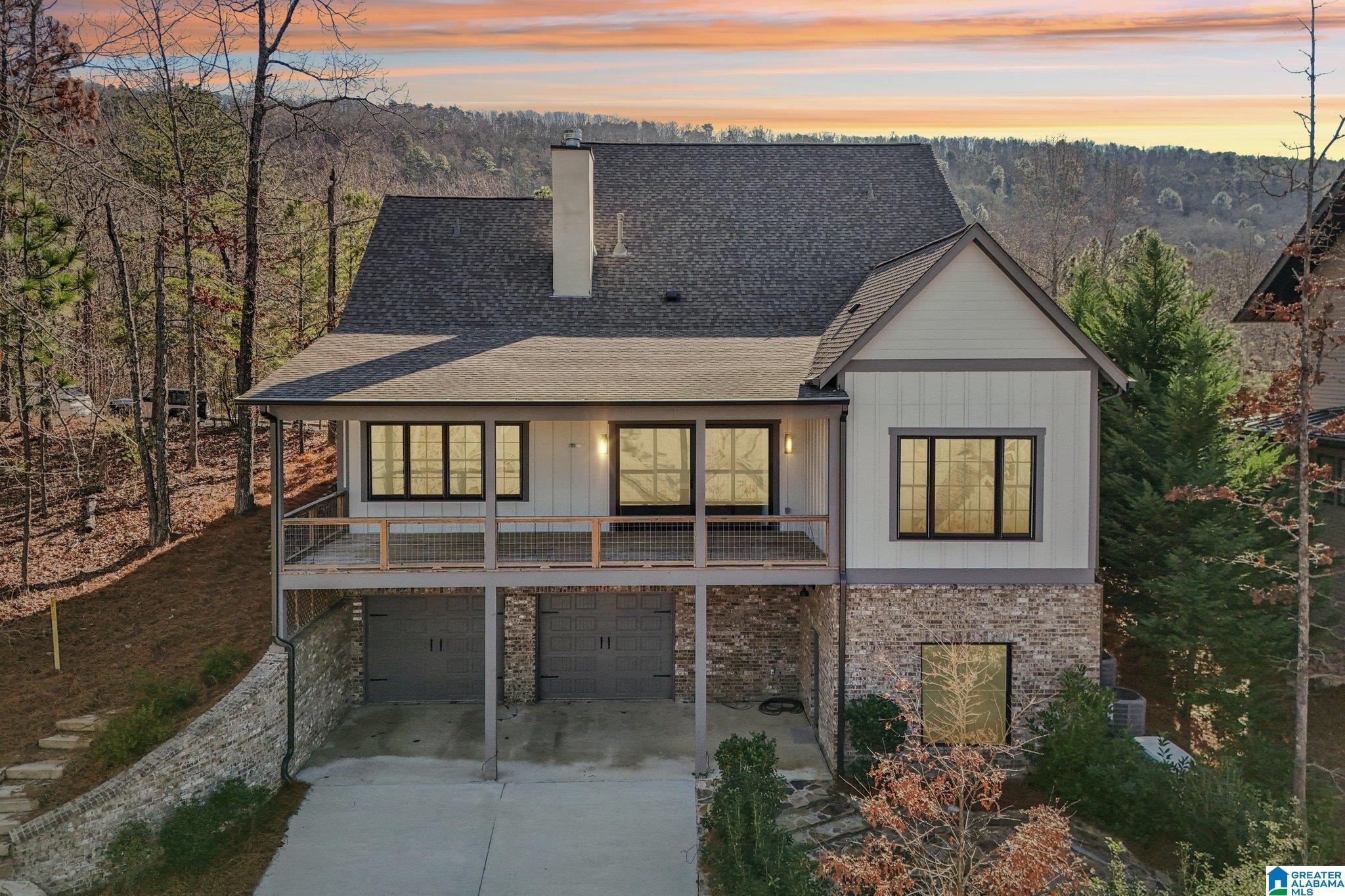 Image 2: SUNSET VIEWS EVERY EVENING FROM THE BACK PORCH