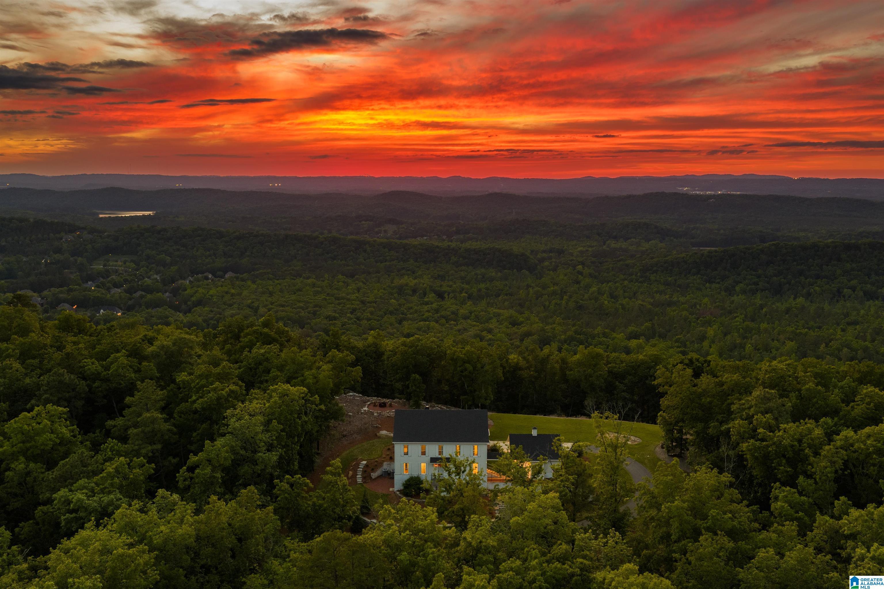 Image 4: Sunset from the Mountain