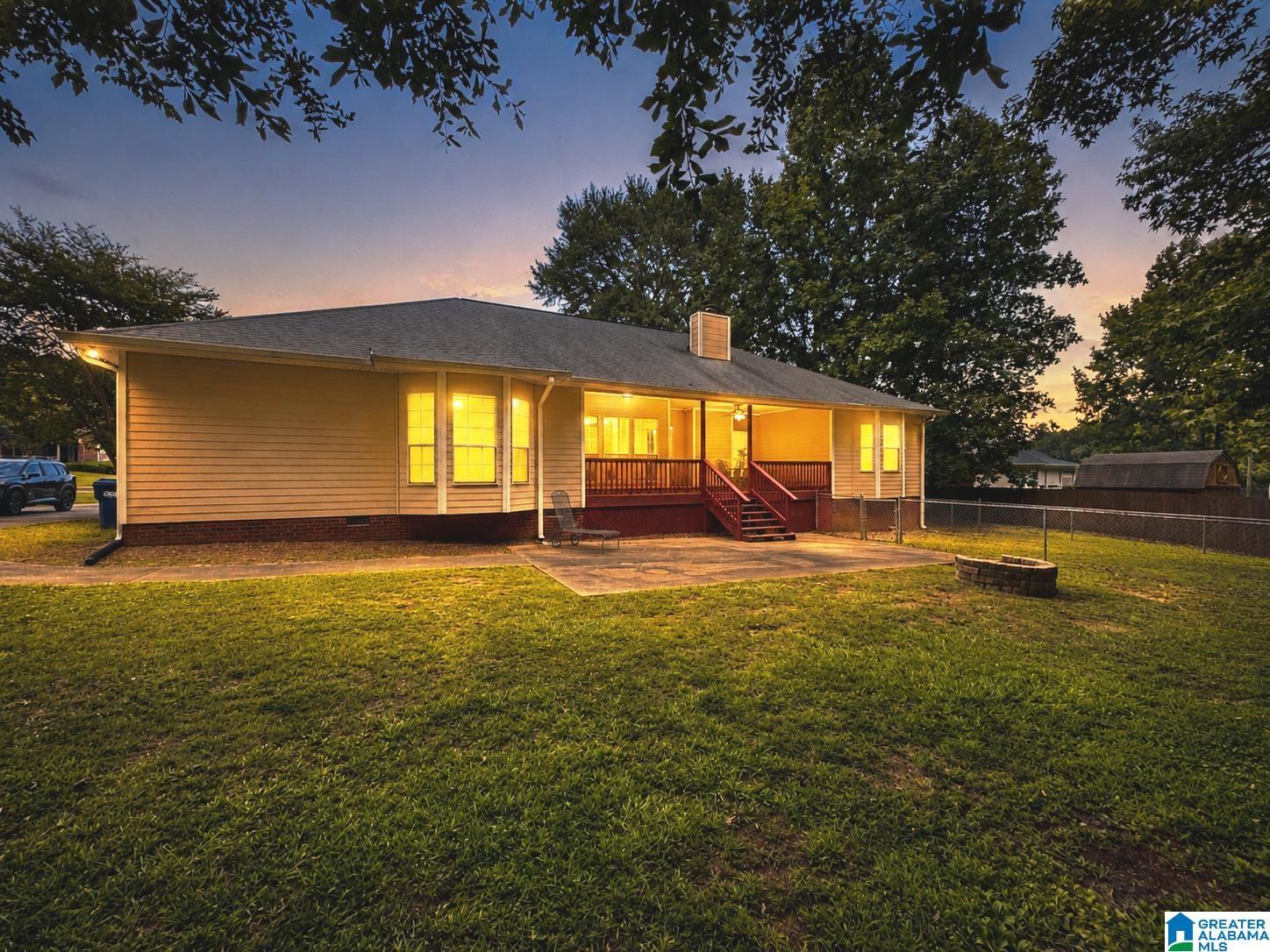 Image 3: Level Lot Ready for Entertaining
