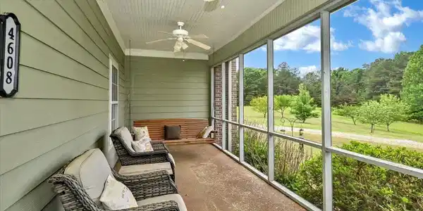 Image 2: Screened-in Front Porch