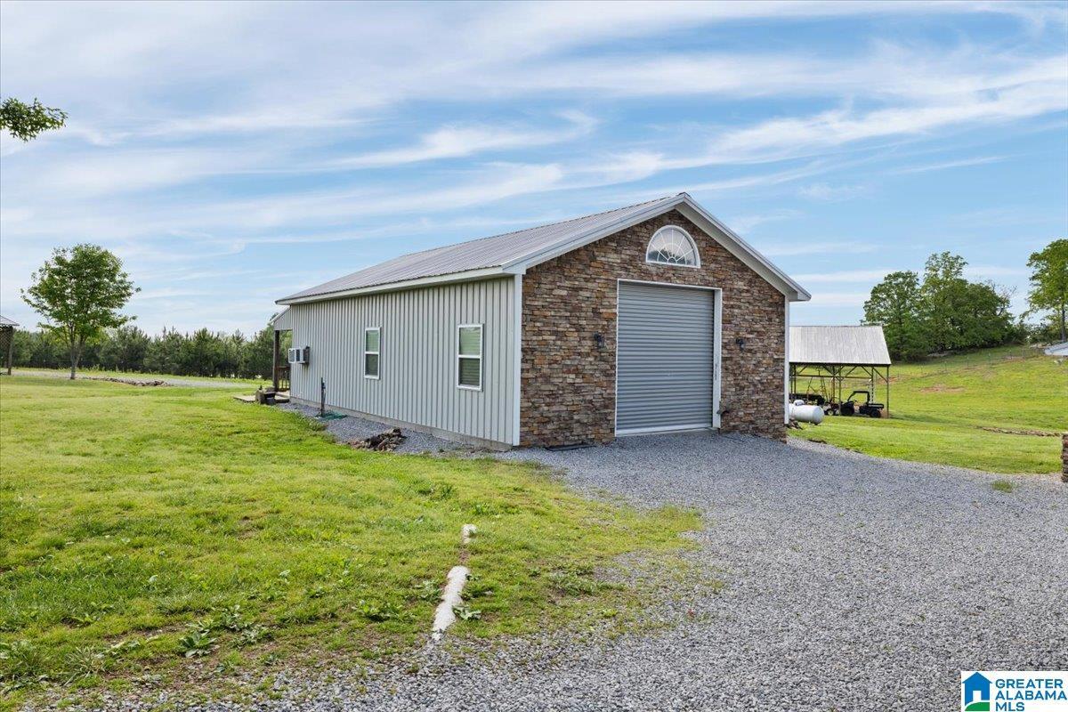 Image 2: Front view, Garage