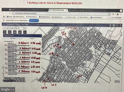 7 BUILDING LOTS IN SHAWNEELAND
