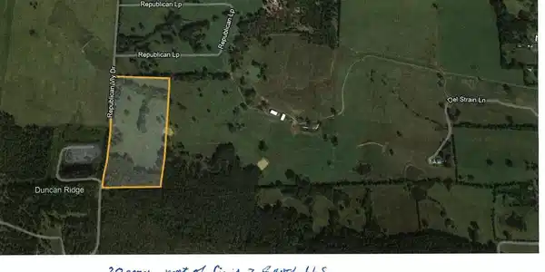 20 acres Cash Springs Road