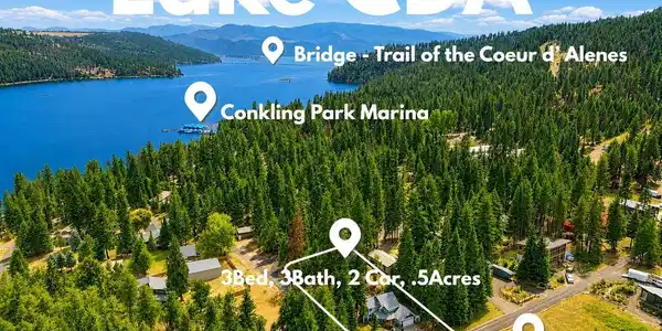 Image 2: View South Lake CDA Markers