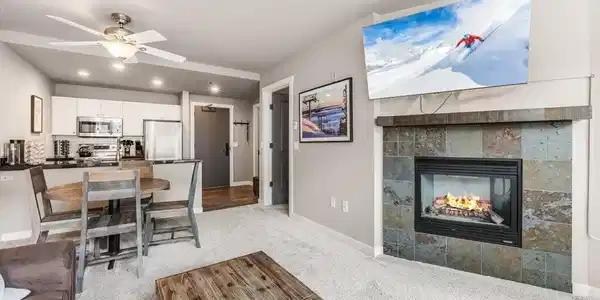 Image 4: Cozy Gas Fireplace