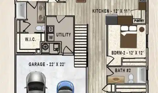 Image 3: 2022 Floor Plan Thayer