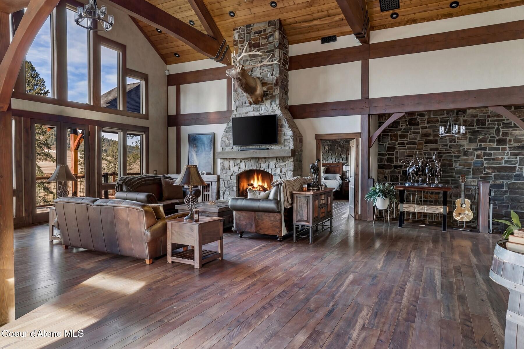 Image 4: Montana Stone Fireplace