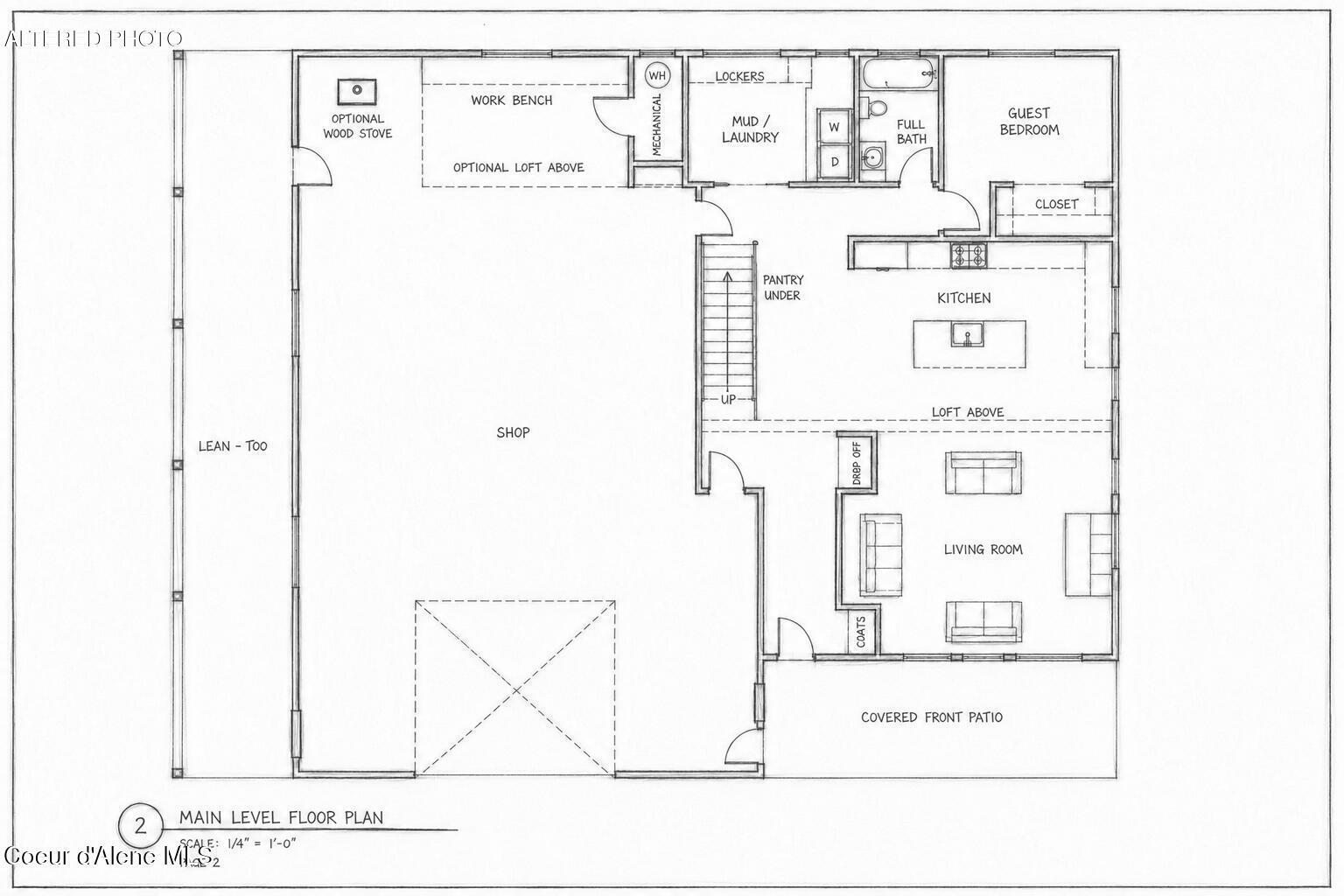 Image 4: BLANCHARD MAIN FLOOR PLAN...
