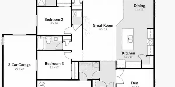 Image 3: POSSIBLE SUNNYSIDE FLOOR PLAN