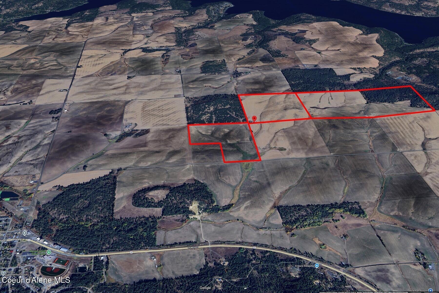 Image 3: View of 95 to the north