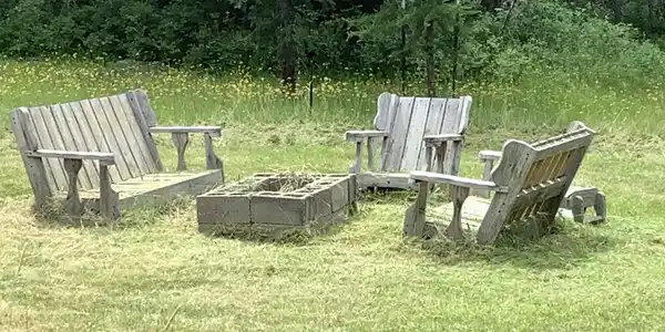 Image 4: Firepit area