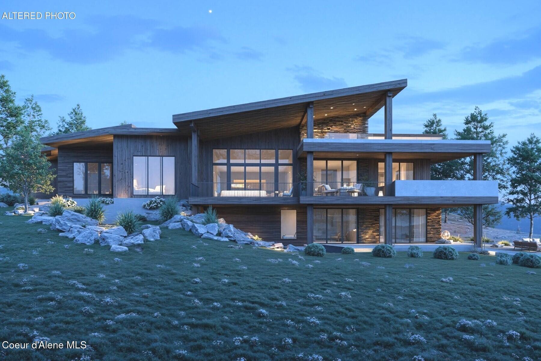 Image 2: Rendering of Rear Elevation