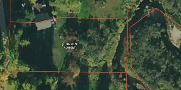 Image 2: Johnson lot 2 Fall creek aerial 1 (Large