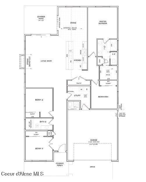 Image 2: 1974 Floor Plan 2 Car
