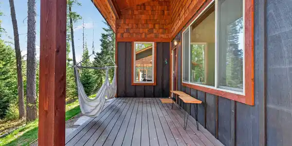 Image 4: Covered Porch with Hammock