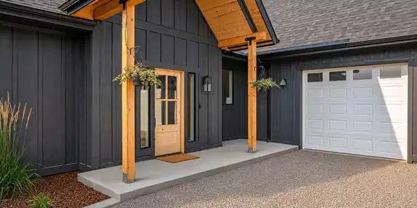 Image 3: edited gravel in driveway