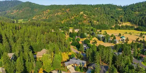 Image 3: 03-Aerial Front of Home