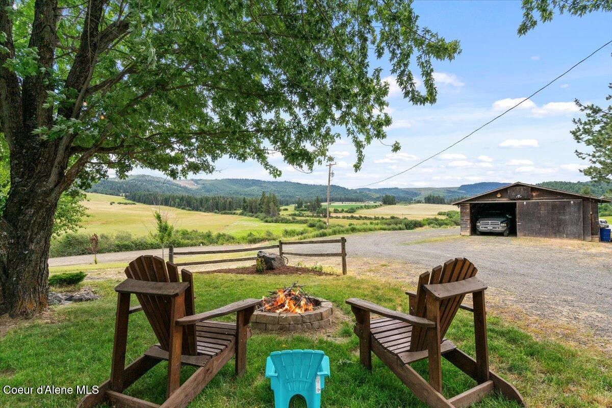 Image 4: Firepit and views