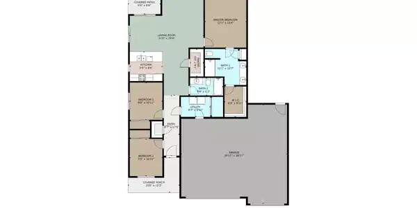 Image 2: 1437-Rv Floor Plan