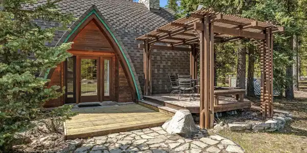 Image 2: Back Entrance of Main Home