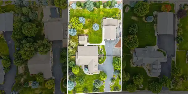 Image 4: Aerial of the 1 Acre