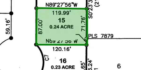 Image 3: Lot 15 Plat Highlight