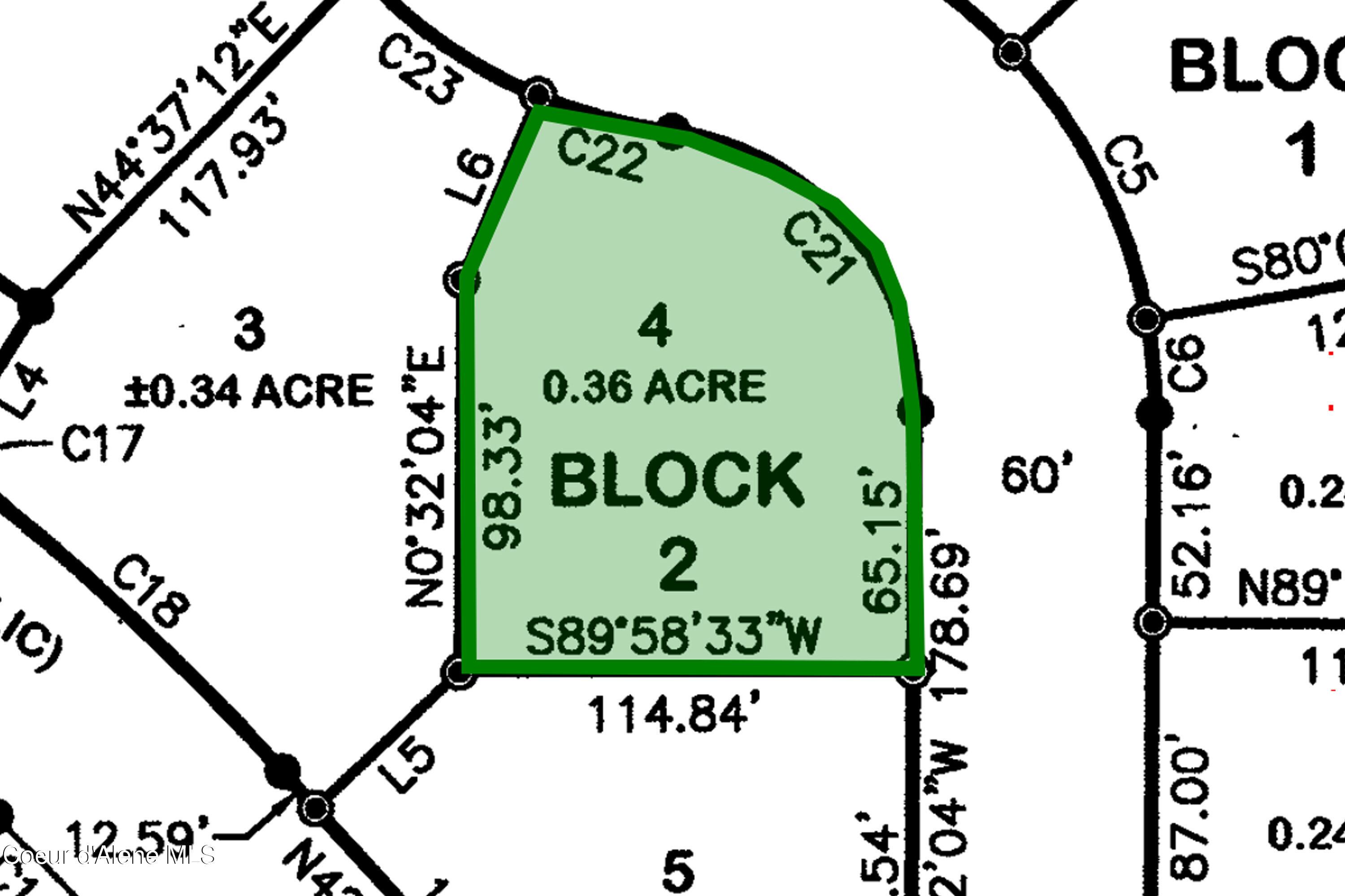 Image 3: Blk 2 Lot 4 Plat Highlight