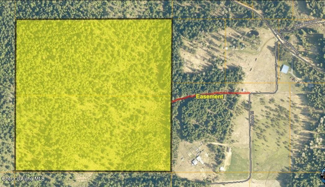 Image 2: Aerial showing easement