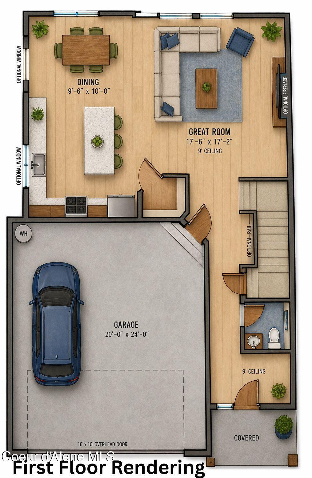Image 3: First Floor Rendering