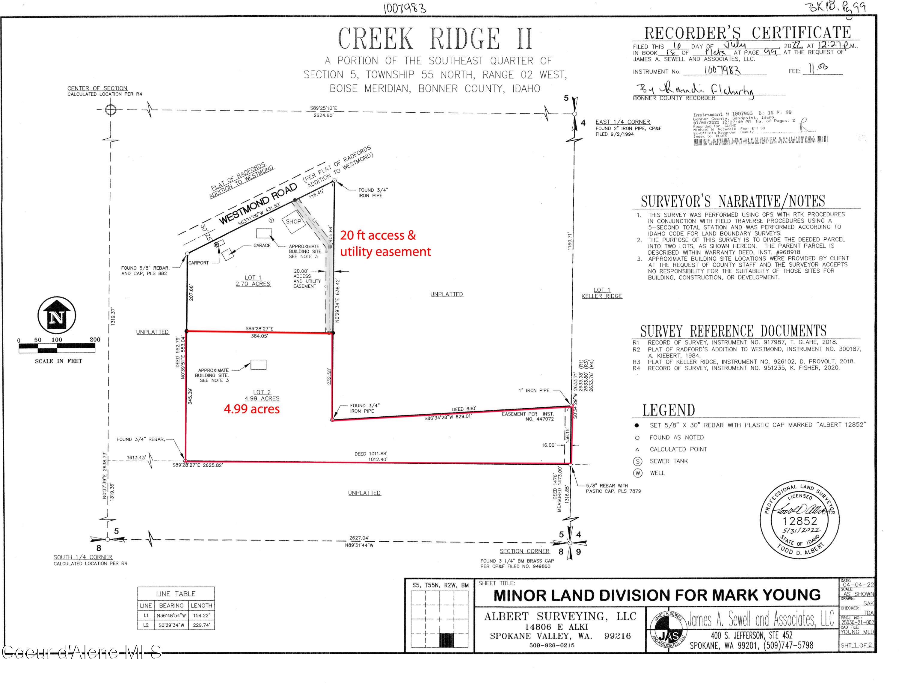 Image 3: Surveyed property