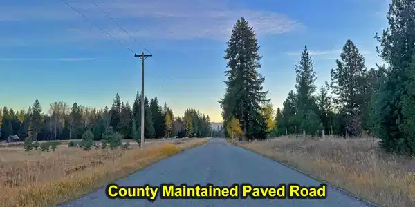 Image 3: Paved county maintained