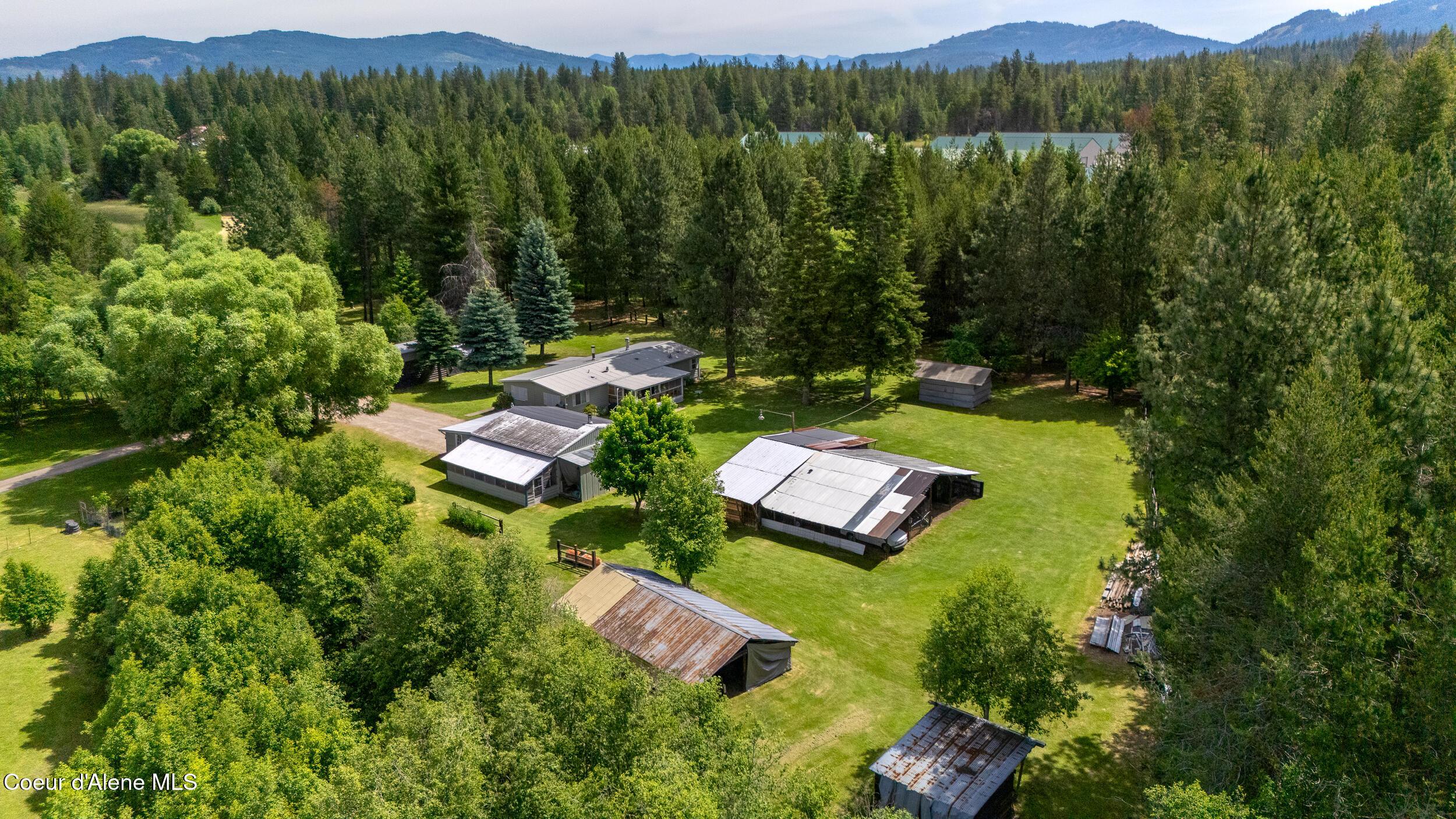 Image 3: 80 - Herrmann Lake Aerial buildings