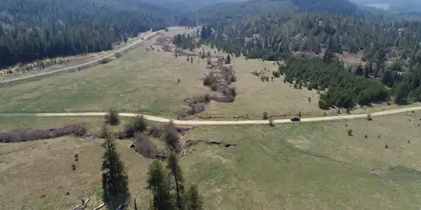 Image 3: Dirt road through the parcel