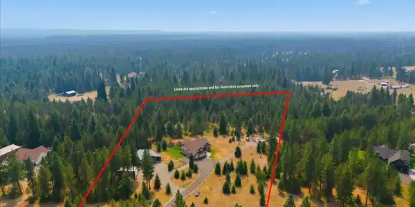 Image 3: Aerial Front of Home