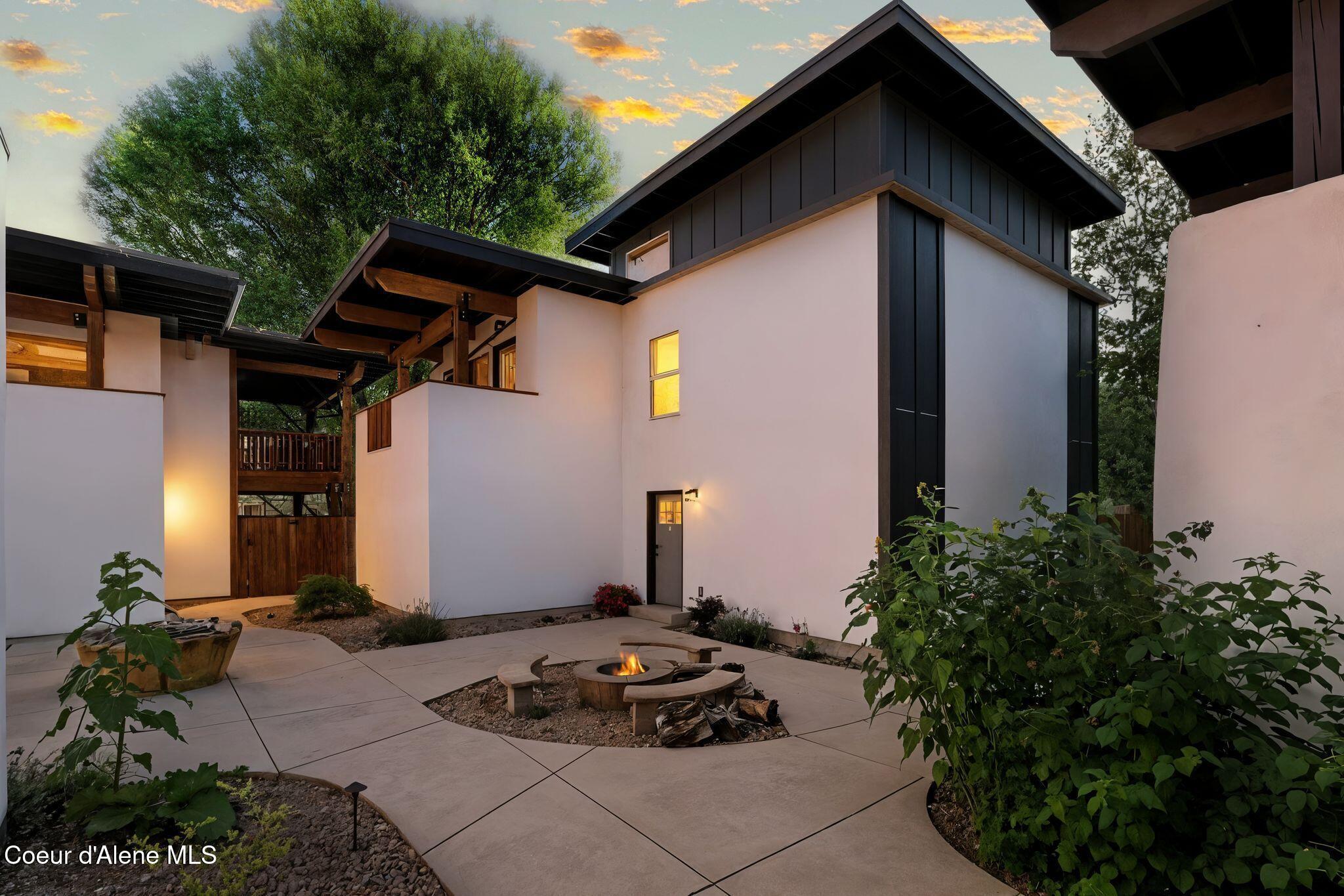 Image 3: Evening Courtyard