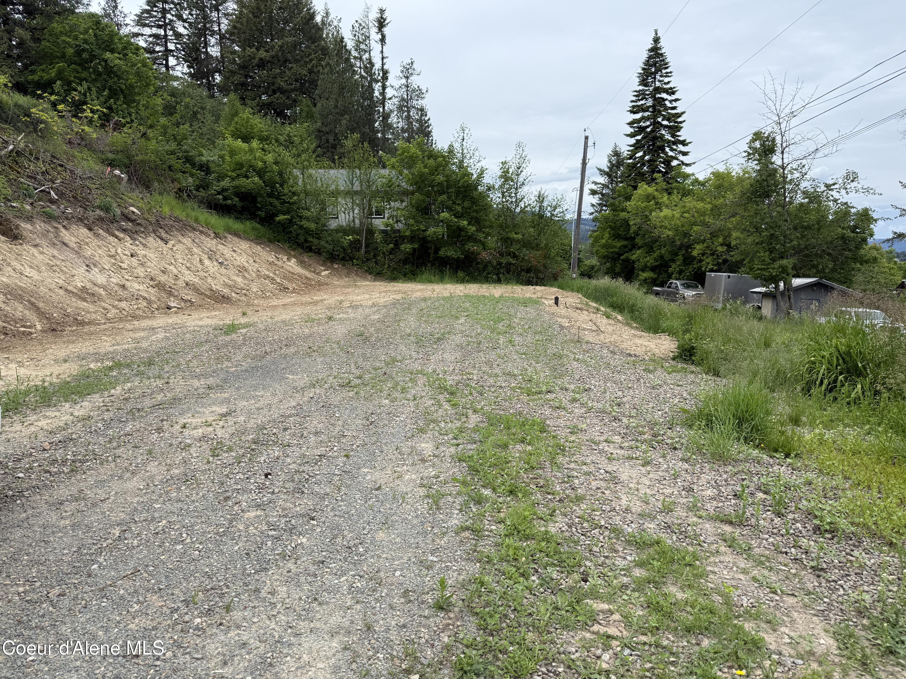 Image 1: level lot, view from east